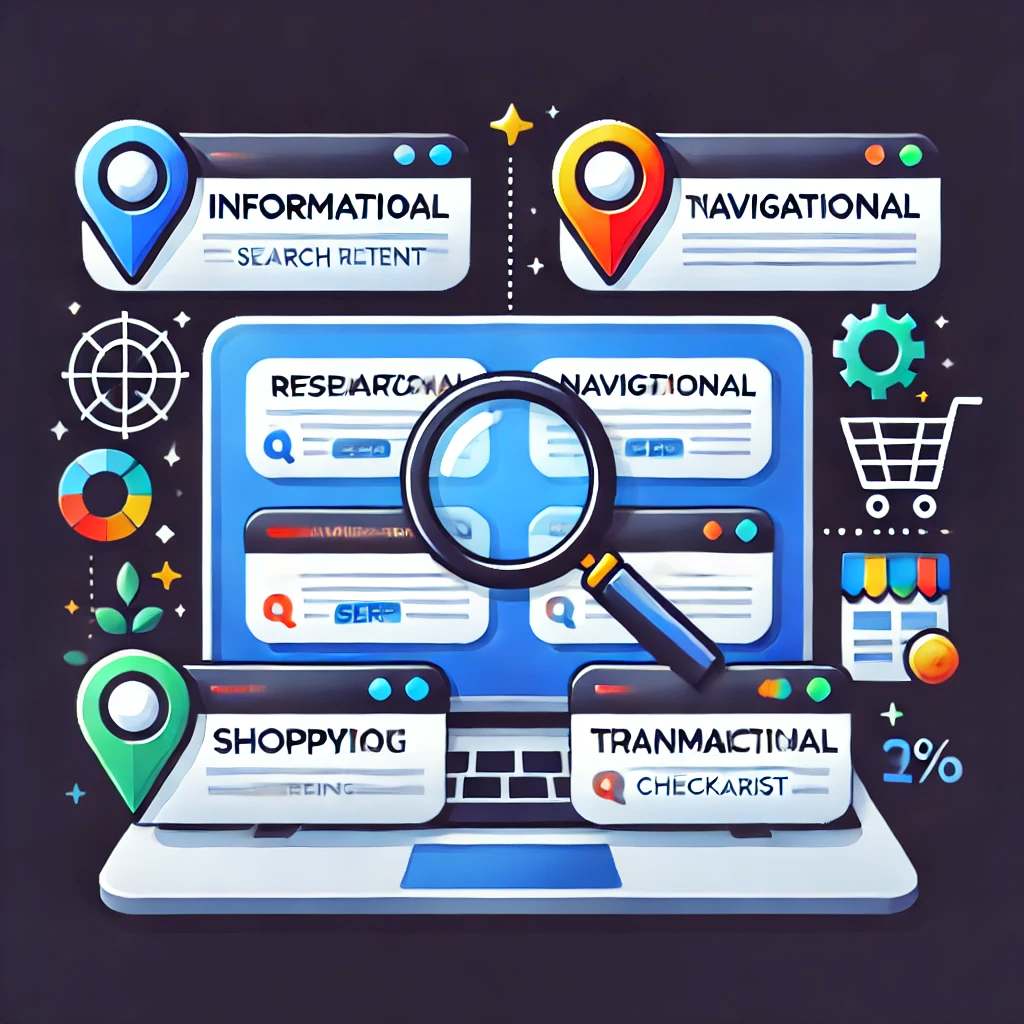 Informational, Navigational, Transactional, and Commercial I