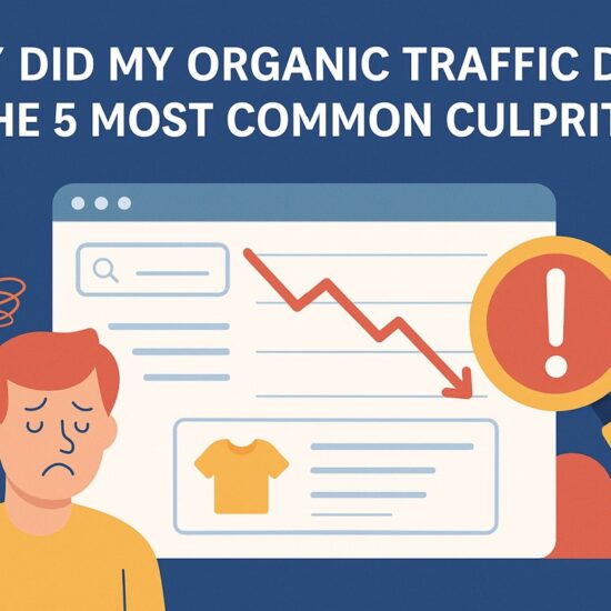 Why Did My Organic Traffic Drop? The 5 Most Common Culprits